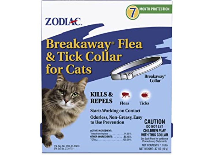 Zodiac Breakaway Flea and Tick Collar 1