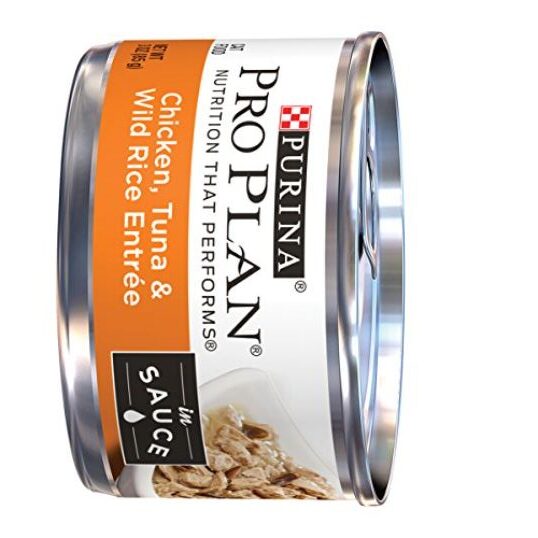 Purina Pro Plan Adult Cat Wet Food rotated