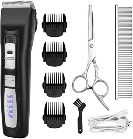 BOUSNIC Clippers for Small Medium Large Dogs Cats and Other Pets