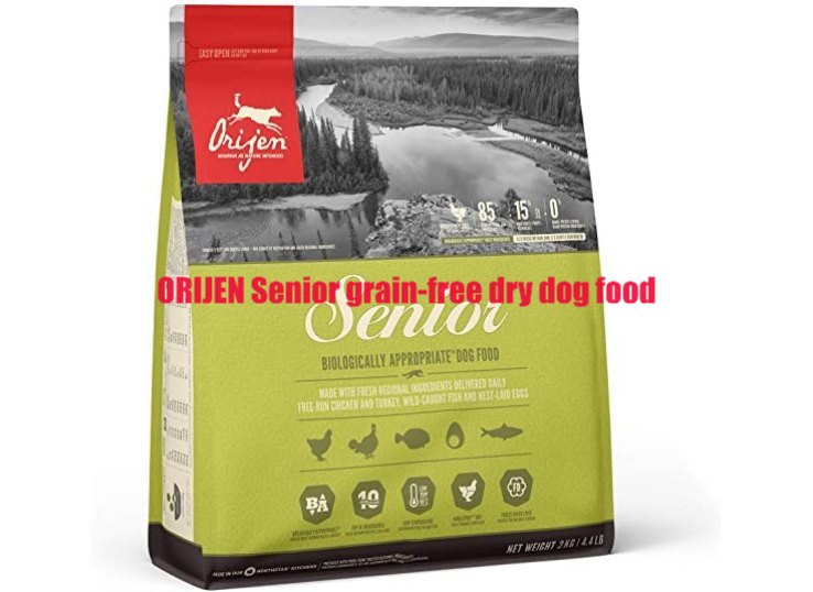ORIJEN Senior grain free dry dog food