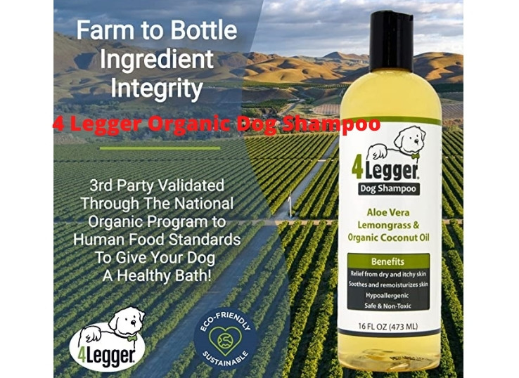 4 Legger Organic Dog Shampoo