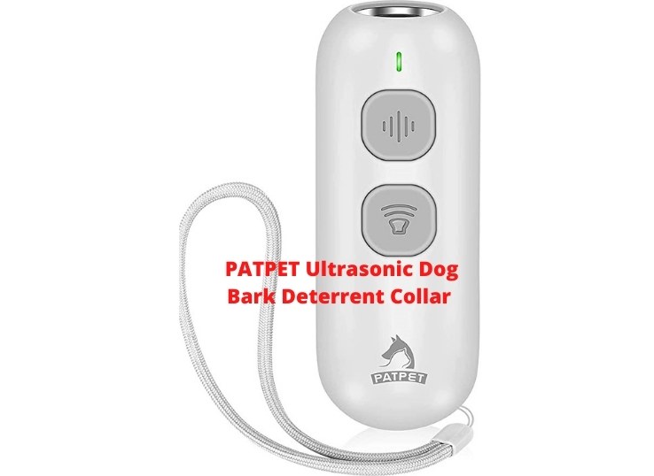 PATPET Ultrasonic Dog Bark Deterrent Collar