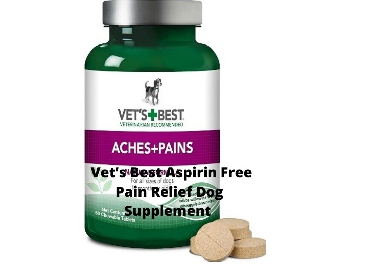 Vets Best Aspirin Free Pain Relief Dog Supplement