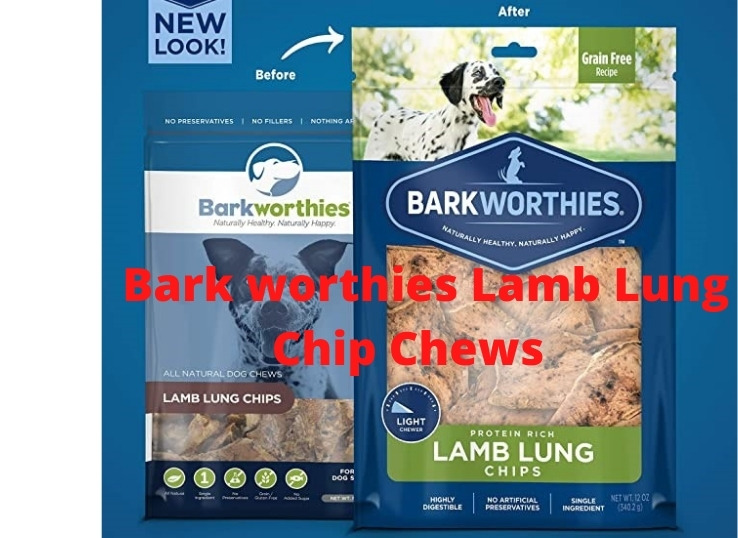 Bark worthies Lamb Lung Chip Chews