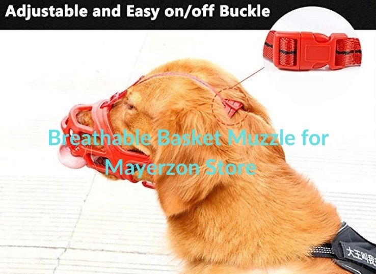 Breathable Basket Muzzle for Mayerzon Store