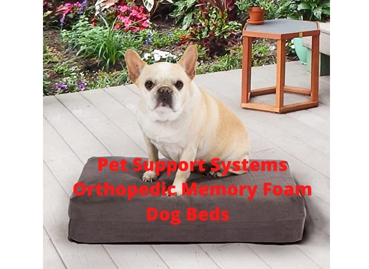 Pet Support Systems Orthopedic Memory Foam Dog Beds
